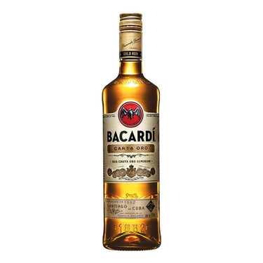 Ron Bacardi Carta Oro 750 Ml